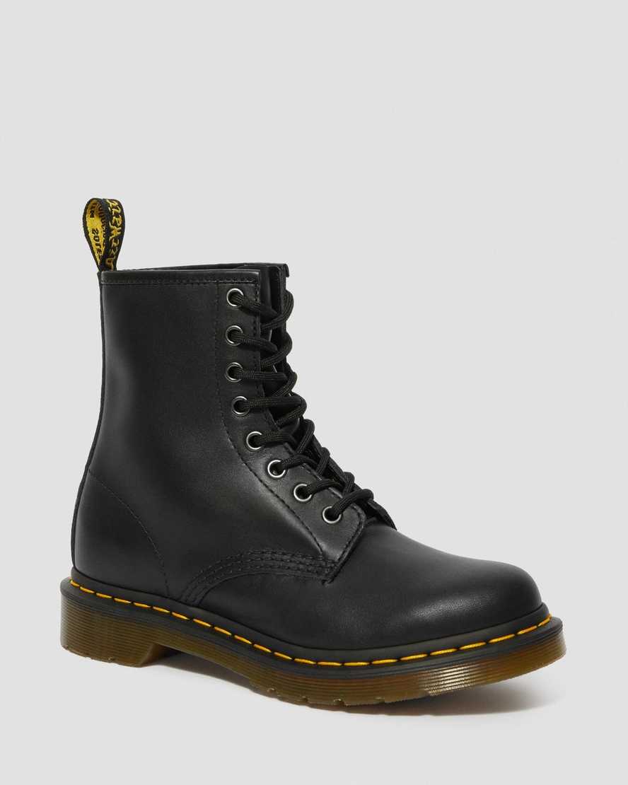 Dr. Martens 1460 Nappa Lær Snørestøvler Dame Svart [4538MSILG]